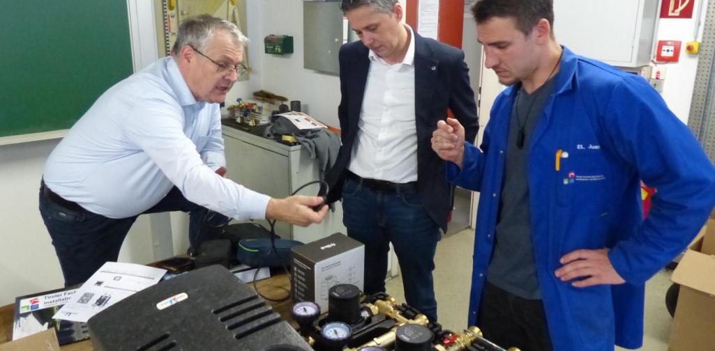 Übergabe von Pumpengruppen